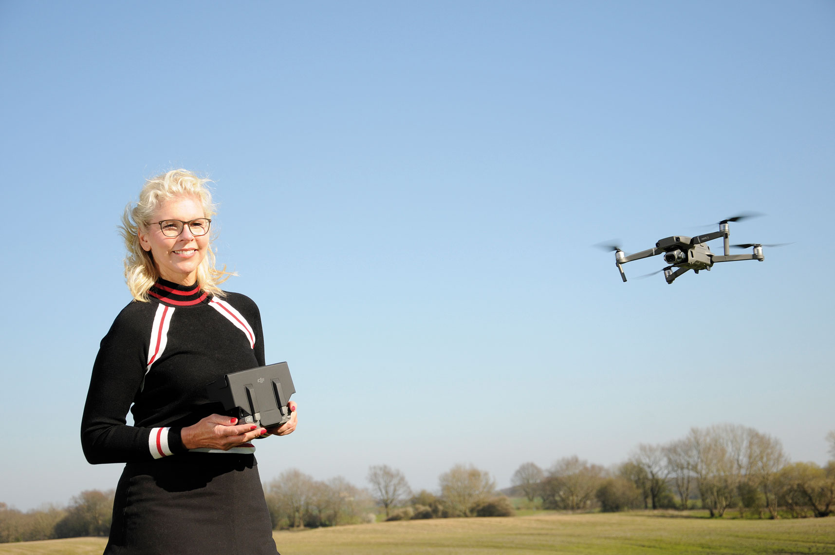 Drohnenpilotin Doris Heldt aus Kiel