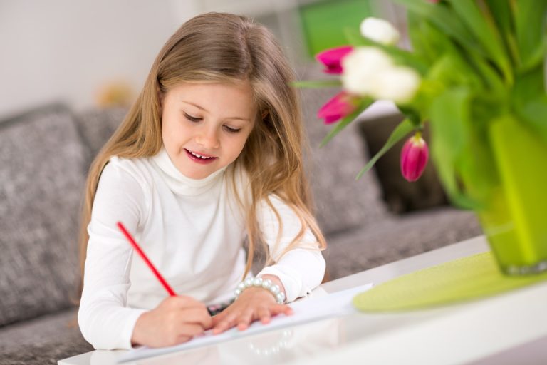 Kinder schreiben für Senioren Karten